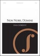 Non Nobis, Domine SATB choral sheet music cover